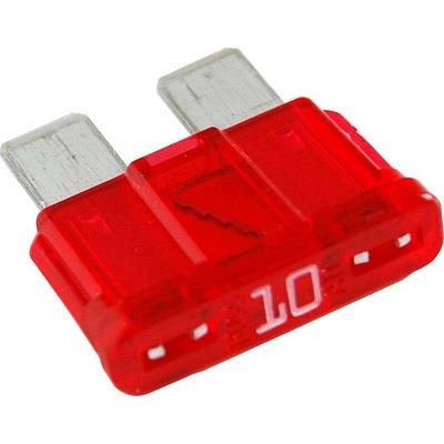 فیوز دو پا شیشه ای 10 آمپر مجد